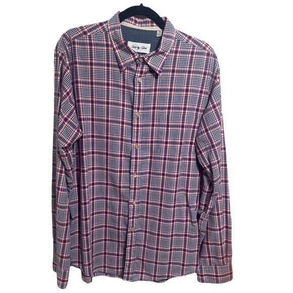 Shirt by Shirt Plaid Long Sleeve Button Down Shirt XL - Picture 1 of 8